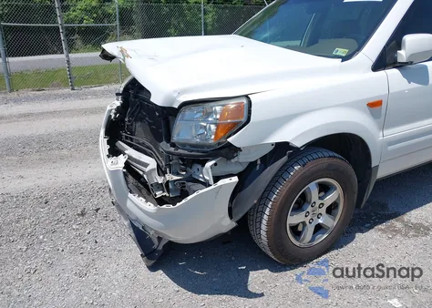 2007 Honda Pilot Ex-L from USA, damaged, VIN 5FNYF18587B000332